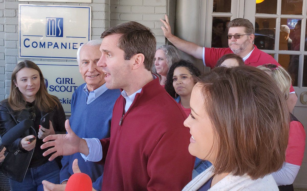 Beshear, Democratic candidates make election stop in Hopkinsville